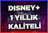 1 Yıllık Disney+ Ultra HD (Garantili)