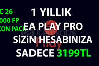 1 Yıllık EA PLAY PRO - Sizin Hesabınıza