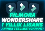 ⭐1 Yıllık Wondershare Filmora Hesabı + Garanti