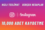 10,000 ADET KAYDETME - GERÇEK HESAPLAR