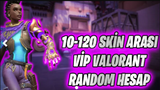 ⭐ 10-120⭐ %100 VALORANT RANDOM HESAP %100