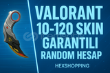 ☆10-120 SKİN VALO RANDOM HESAP TR SUNUCU☆