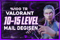 ✨ (10-15 Level) Valorant Mail Değişen Random ✨