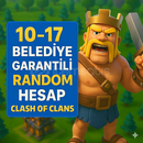 10-17 Belediye Garantili Random hesap