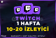 10-20 İzleyici | 1 Hafta | Kalite