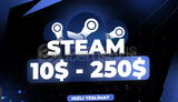 10$ - 250$ Arası Steam Key / 