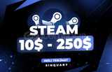 10$ - 250$ Arası Steam Key / Oto - Teslimat