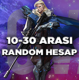 10-30 SKİNLİ RANDOM HESAP