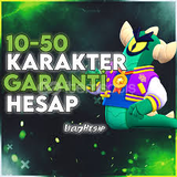 10-50 karakterli hesap !!!