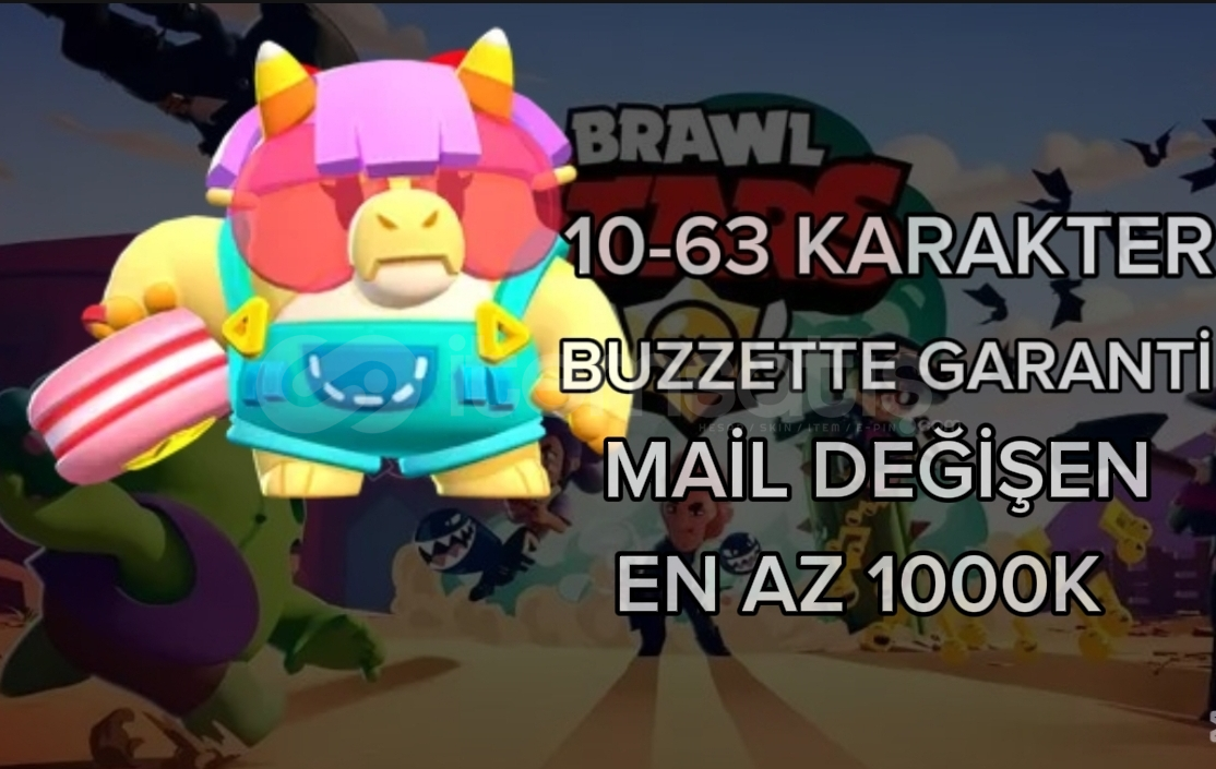 10-63 KARAKTER BUZZETTE GARANTİ MAİL DEĞİŞEN 10-63 KARAKTER BUZZETTE GARANTİ MAİL DEĞİŞEN