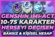 ⭐[10-75 KARAKTER] HERŞEYİ DEĞİŞEN KİŞİSEL HESP⭐