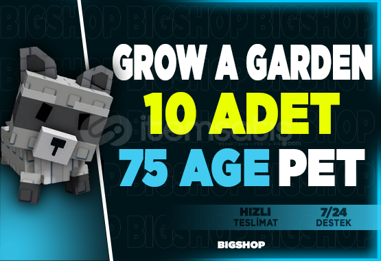 ⭐ 10 Adet 75 AGE PET - Grow a Garden ⭐Hızlı⭐ ⭐ 10 Adet 75 AGE PET - Grow a Garden ⭐Hızlı⭐