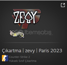 10 adet Çıkartma | zevy | Paris 2023 10 adet Çıkartma | zevy | Paris 2023