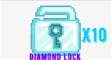 10 Adet Diamond Lock (EN UCUZ EN HIZLI - 24/7 )