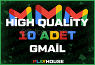 ⭐10 ADET GMAİL⭐SIFIR⭐KALİTE