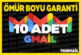 ⚡️ 10 ADET GMAİL TR ⭐Kalite-Hız-Güven