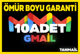 ⚡️ 10 ADET GMAİL TR ⭐Kalite-Hız-Güven