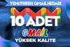 10 ADET GMAİL / YENİ & FRESH / SORUNSUZ