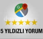 5 ADET GOOGLE BUSINESS DEĞERLENDİRME + GARANTİ