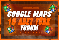 10 ADET GOOGLE MAPS YORUM ⭐ GARANTİLİ