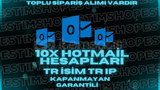 10 ADET HOTMAİL HESAPLARI GARANTİLİ!!!!