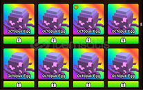 10 Adet Octapus Egg 10 Adet Octapus Egg