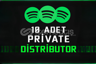 10 ADET PRİV DİST (LEAK VE MİX GEÇER)