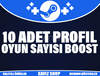 10 Adet Profil Oyun Sayısını Yükselten Oyun Key