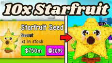 ⭐10 Adet Starfruit 【Plants vs Brainrots】