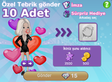 10 Adet Tebrik - MSP 1