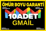 ⚡️10 Adet TR Gmail ⭐ Yüksek Kalite