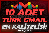 ⭐ [10 ADET] Türk Gmail Hesabı⭐- En Kalitelisi !