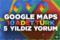 10 ADET TÜRK GOOGLE MAPS YORUM