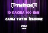 ⭐️10 DAKİKA 100 KİŞİ CANLI YAYIN İZLEYİCİ⭐️