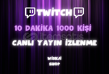 ⭐️10 DAKİKA 1000 KİŞİ CANLI YAYIN İZLEYİCİ⭐️