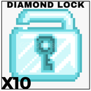 10 DIAMOND LOCK