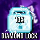 10 Diamond Lock!