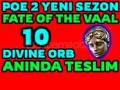 ⭐️10 DIVINE ORB-FATE OF THE VAAL-Yeni SEZONN ⭐️10 DIVINE ORB-FATE OF THE VAAL-Yeni SEZONN