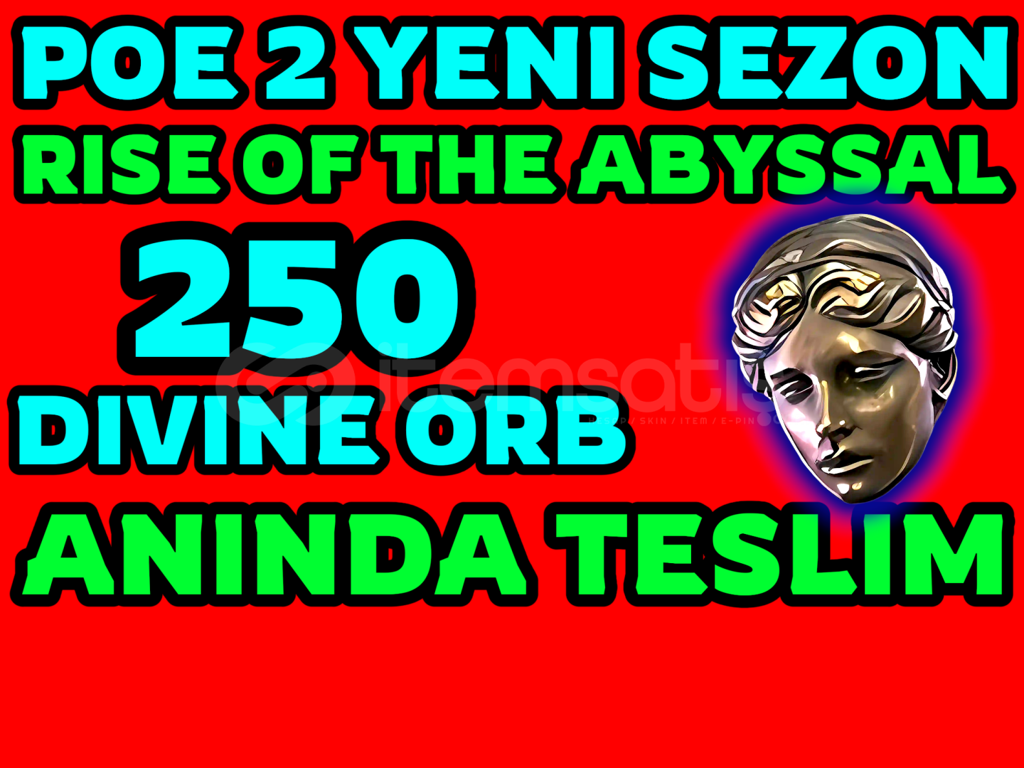 ⭐️250 DIVINE ORB -RISE OF THE ABYSSAL-Yeni SEZON ⭐️250 DIVINE ORB -RISE OF THE ABYSSAL-Yeni SEZON