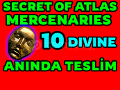 ⭐️10 DIVINE ORB Secret of Atlas Yeni Sezon