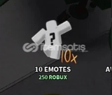 ⭐10 Emote / The Strongest Battlegrounds⭐