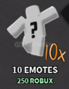10 Emotes - The Strongest Battlegrounds