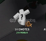 10 Emotes | The Strongest Battlegrounds