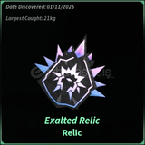 10 Exalted Relic | Fisch