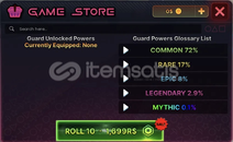 +10 Guard Power Rolls - Ink Game