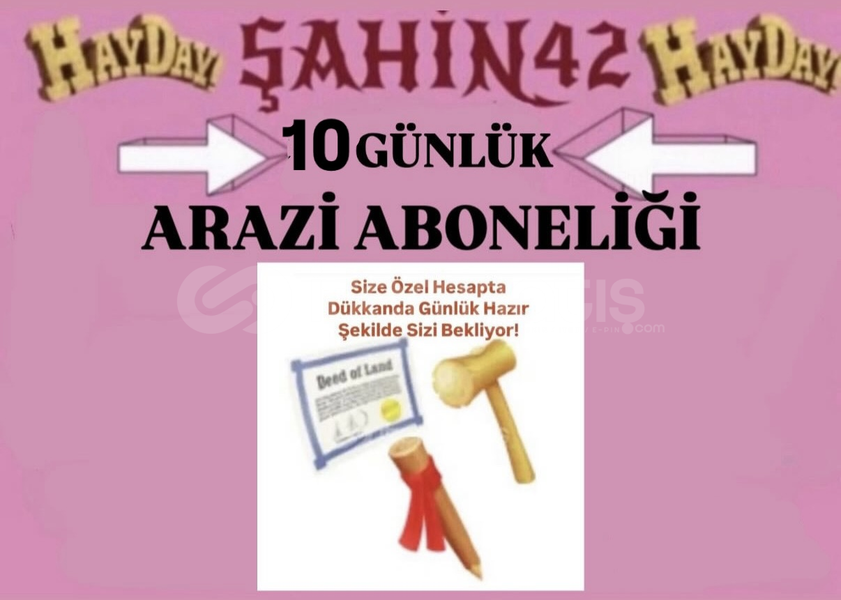10 GÜNLÜK ARAZİ  10 GÜNLÜK ARAZİ