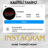 ⚡10 K INSTAGRAM HESAP 7/24 TESLİM⚡