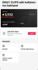 10 K takipçi 4 K jetonlu tiktok hesabı