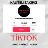 ♥️10 K TİKTOK HESAP 7/24 TESLİM♥️