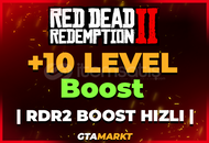 ⭐️+10 Level RDR2 Online Boost⭐️